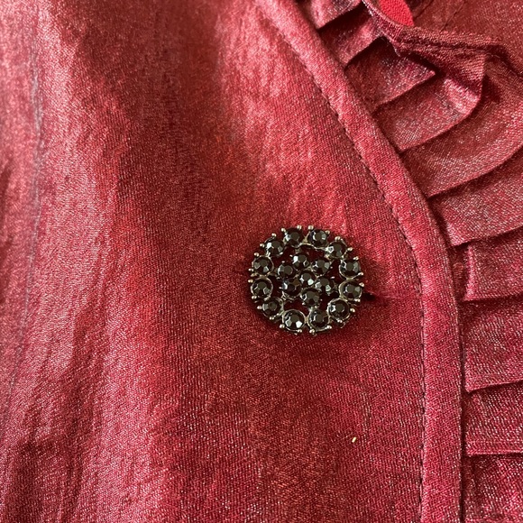 NWOT 🎉 Dress Barn Collections Ruffled Jacket - Picture 7 of 15